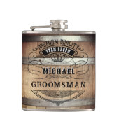 Groomsmenのギフト フラスク (正面)