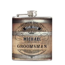 Groomsmenのギフト フラスク