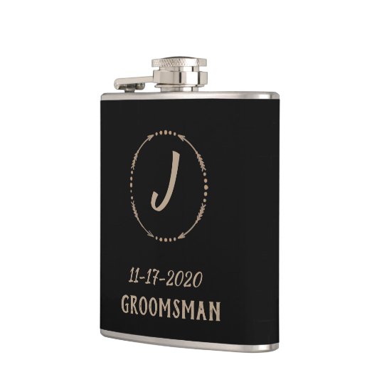 Groomsmenのギフト フラスク (左)