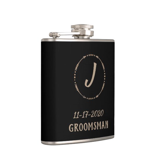 Groomsmenのギフト フラスク (右)
