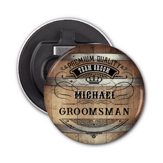 Groomsmenのギフト 栓抜き (正面)