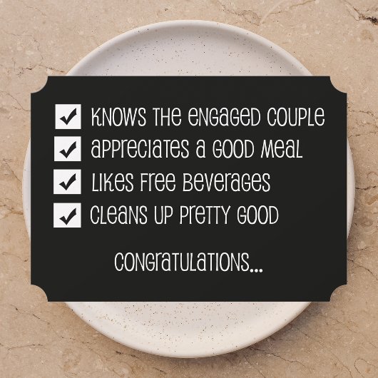 Groomsmenのチェッおもしろいクリスト 招待状