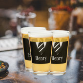 Groomsmenのパーソナライズされたスーツ タンブラーグラス