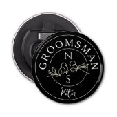 Groomsmenの複数形 栓抜き (正面)