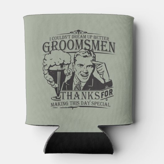 Groomsmenの複数形 缶クーラー (裏面)