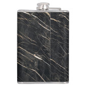 Groomsmenエレガント: Golden Marble フラスク (裏面)