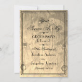 Groomsmenカッコいいは私のGroomsman提案になる 招待状 (正面)