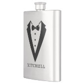 Groomsmenギフトフラスクギフトパーソナライズされたギフト フラスク (左)