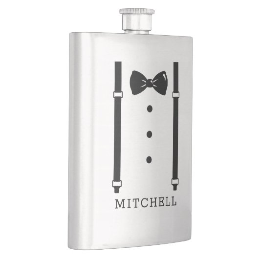 Groomsmenギフトフラスクギフトパーソナライズされたギフト フラスク (右)