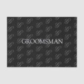 Groomsmenスワガバッグ 薄葉紙 (正面)