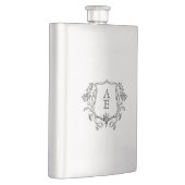 Groomsmenパーソナライズされたギフト フラスク (右)