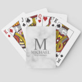 Groomsmenパーソナライズされたトランプ トランプ (裏面)