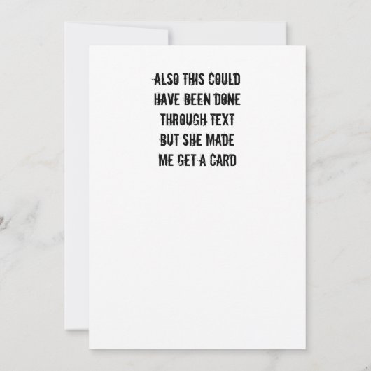 Groomsmen提案招待状 招待状 (裏面)