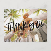 Groomsmen花婿介添人結婚の写真ありがとう ポストカード (正面)