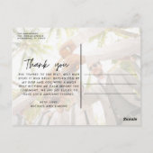 Groomsmen花婿介添人結婚の写真ありがとう ポストカード (裏面)