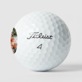 Groomsmen Gift Golf Personalized Fun Photo Custom ゴルフボール (ロゴ)