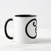 Groomsmen Morning Coffee Mug - Bold Script Wedding マグカップ (左)