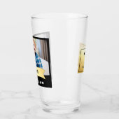 Groomsmen Pint Glassシリーズ：トッドダイラー タンブラーグラス (左)