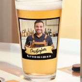 Groomsmen Pint Glassシリーズ：フィックスイットフェラ タンブラーグラス