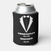 Groomsmen Proposal Glass、1日のgroomsman 缶クーラー (缶裏面)