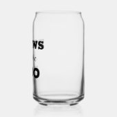 Groomsmen Proposal Glass, Brew before I do ガラス缶 (左)