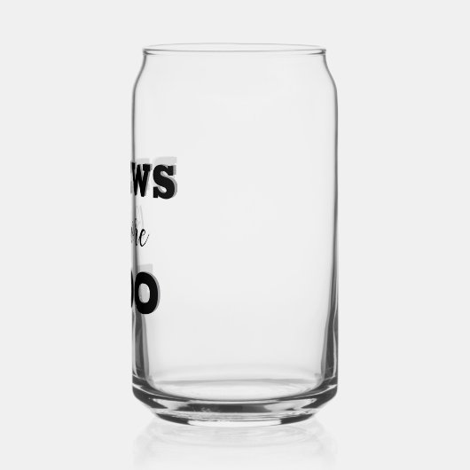 Groomsmen Proposal Glass, Brew before I do ガラス缶 (左)