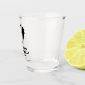 Groomsmen Proposal Glass, Team Groom パーソナライズされた ショットグラス (右)