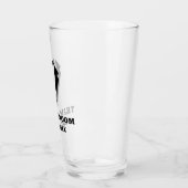 Groomsmen Proposal Glass, Team Groom パーソナライズされた タンブラーグラス (左)