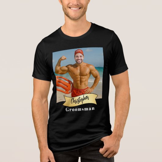 Groomsmen Series: The Sip Saver トライブレンドＴシャツ (正面)