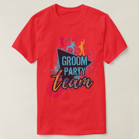 Groomx27sチームII Tシャツ (デザイン正面)