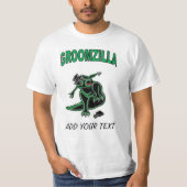 GroomzillaのTシャツ Tシャツ (正面)