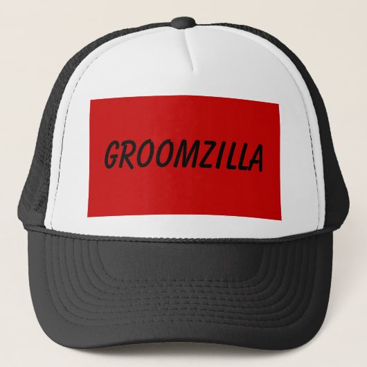 GROOMZILLA キャップ (正面)