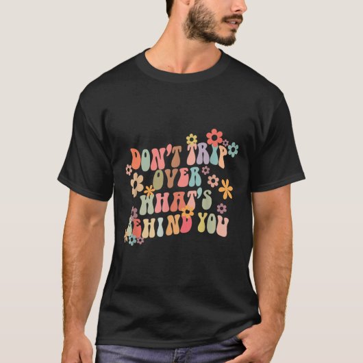 Groovの後ろで何を旅行しなやる気を起こさせるい Tシャツ (正面)