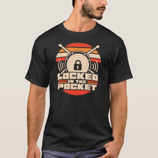 Groove Drummer Tee – Band Rehearsal Shirt Tシャツ (正面)