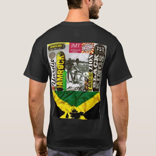 GROOVE LINE Basic Dark Tシャツ (裏面)