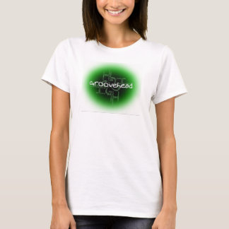 GrooveHeadの白い"ハロー"のワイシャツ Tシャツ