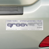 Grooveraのサンパーのステッカー バンパーステッカー (車上)