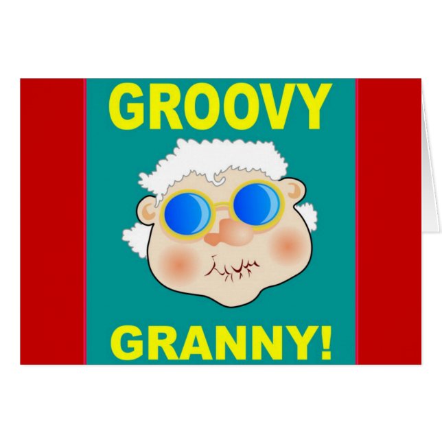 Grooveyおばあちゃん漫画 (正面横)