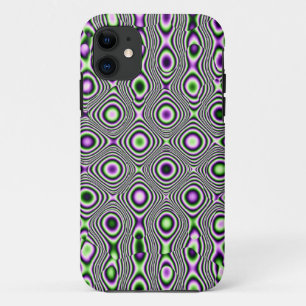 Groovidelica旅行の光学芸術のiPhone 5の場合 iPhone 11 ケース
