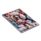 Groovie Hippie 60s Poodle踊りin the Disco ノートブック (右側)