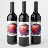 Groovin'アップル ワインラベル (ボトル)