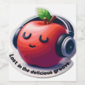 Groovin'アップル ワインラベル (シングルラベル)