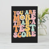 Groovyあなたはテストスコアのテスト日より多い 招待状 (スタンド正面)