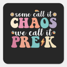 Groovyいくつかの呼び出しカオス我々はそれをプレK先生 スクエアシール