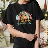 Groovyおばあちゃんおもしろいシャツ、おばあちゃん、女性のために Tシャツ