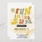 Groovyおもしろいの招待 招待状 (正面/裏面)