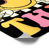 Groovyこの得スマイル顔テスト日先生 ポスター (角)