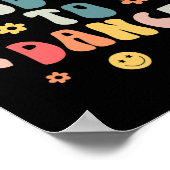 Groovyその良い日にダンスおもしろいダンス先生G ポスター (角)