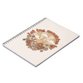 Groovyで太陽の光をデイジーヒッピー花 ノートブック (左側)