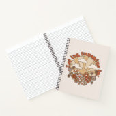 Groovyで太陽の光をデイジーヒッピー花 ノートブック (内部)